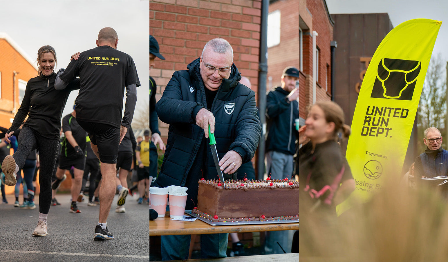Missing Bean Celebrates One Year as Headline Partner of Oxford United's Run Dept