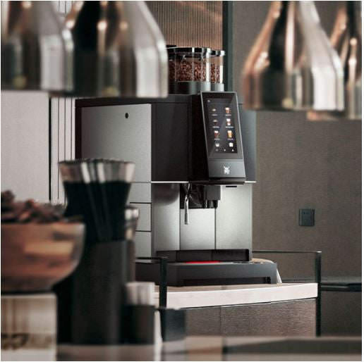A bean to cup coffee machine that Missing Bean uses for their wholesale office coffee clients