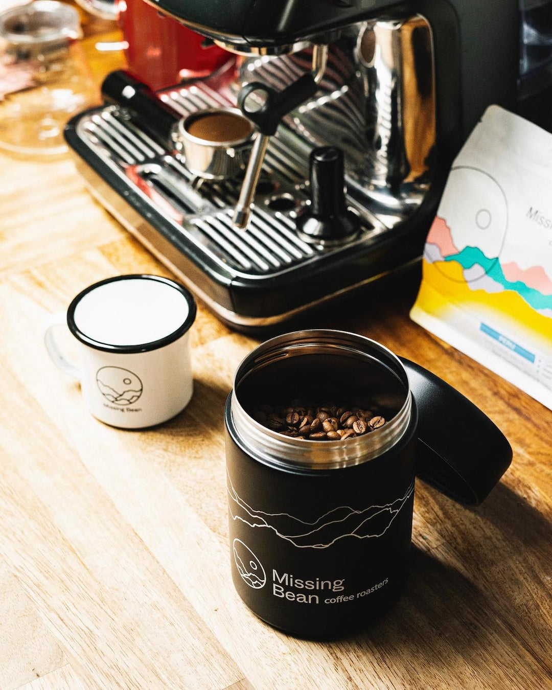 Coffee Merch & Gifts | Missing Bean Oxford | Tees, Keep Cups & More